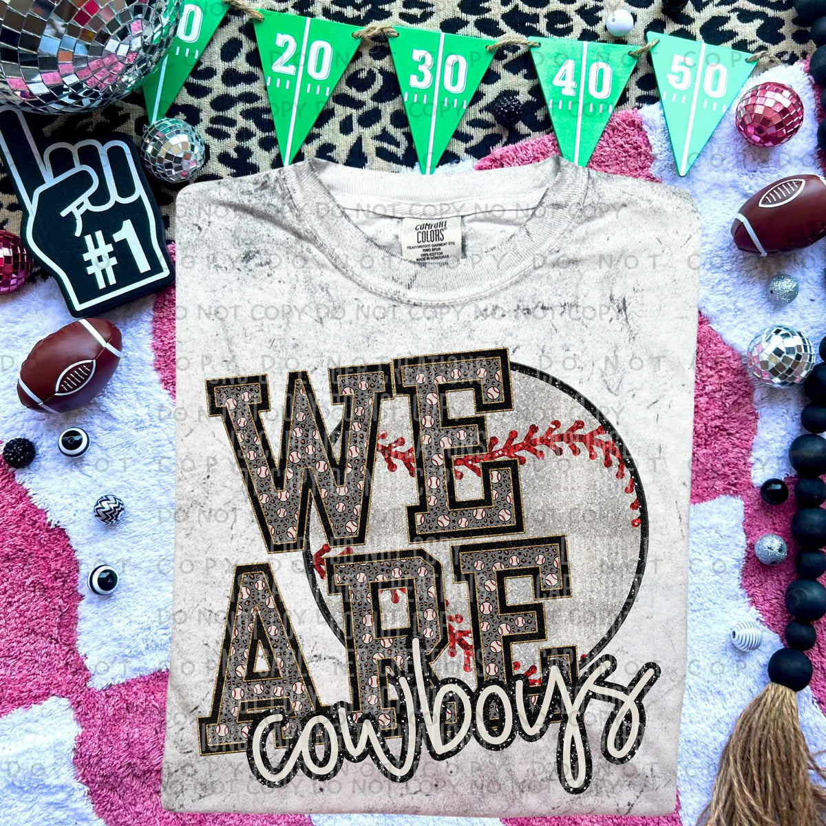 We Are Cowboys 78470 DTF Transfer