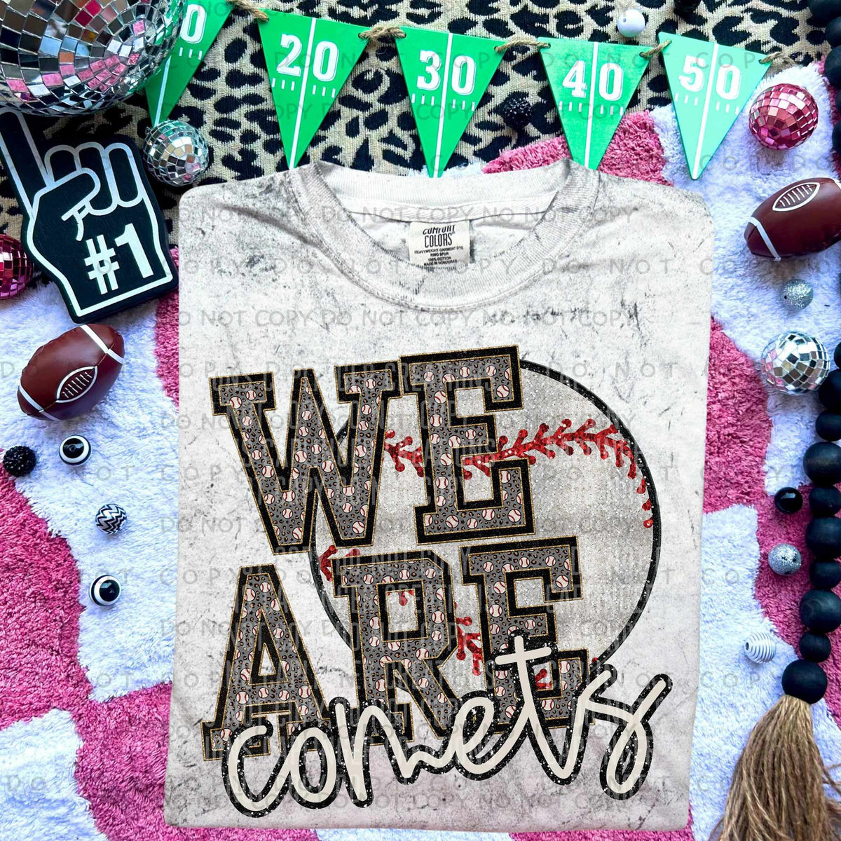 We Are Comets 78486 DTF Transfer