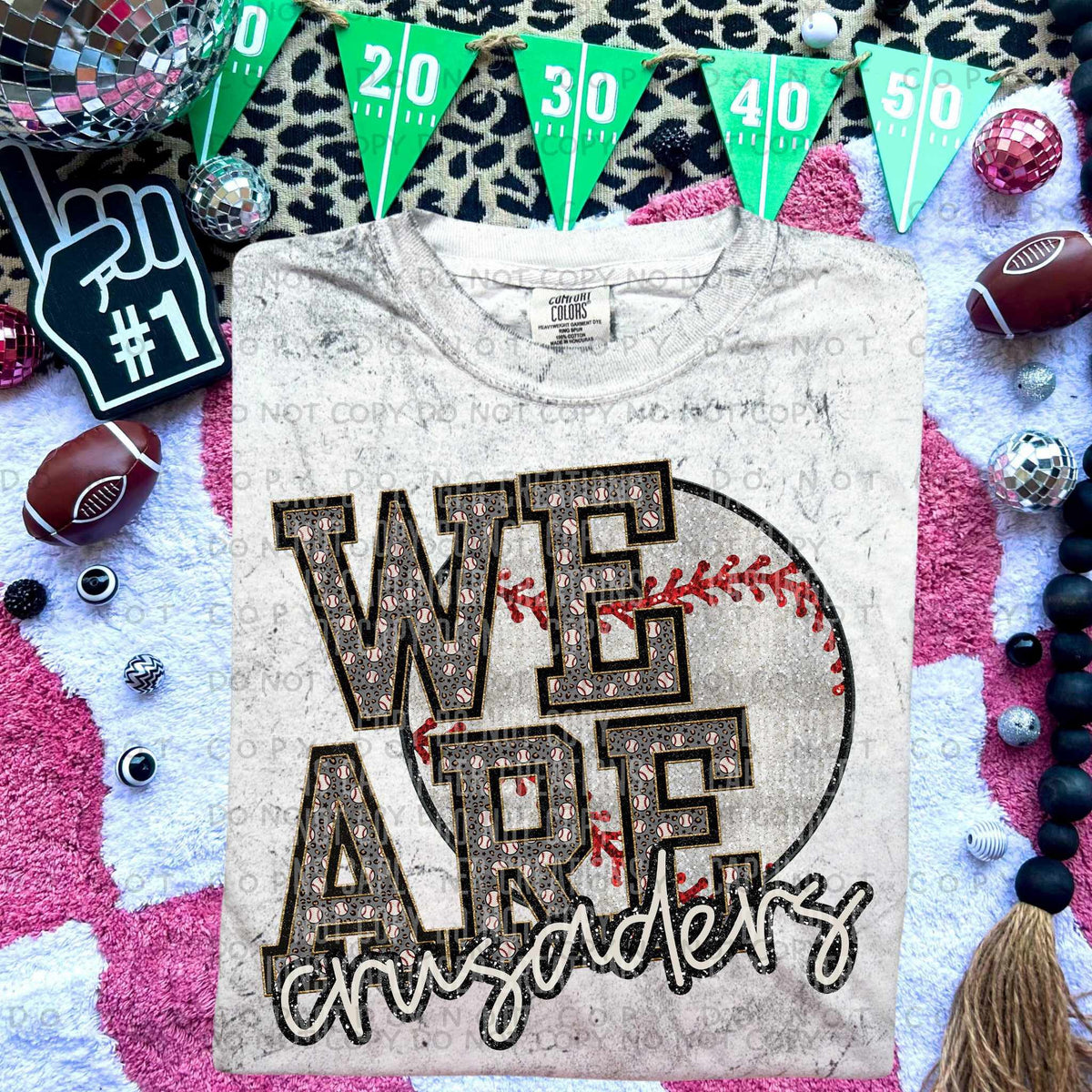 We Are Crusaders 78487 DTF Transfer