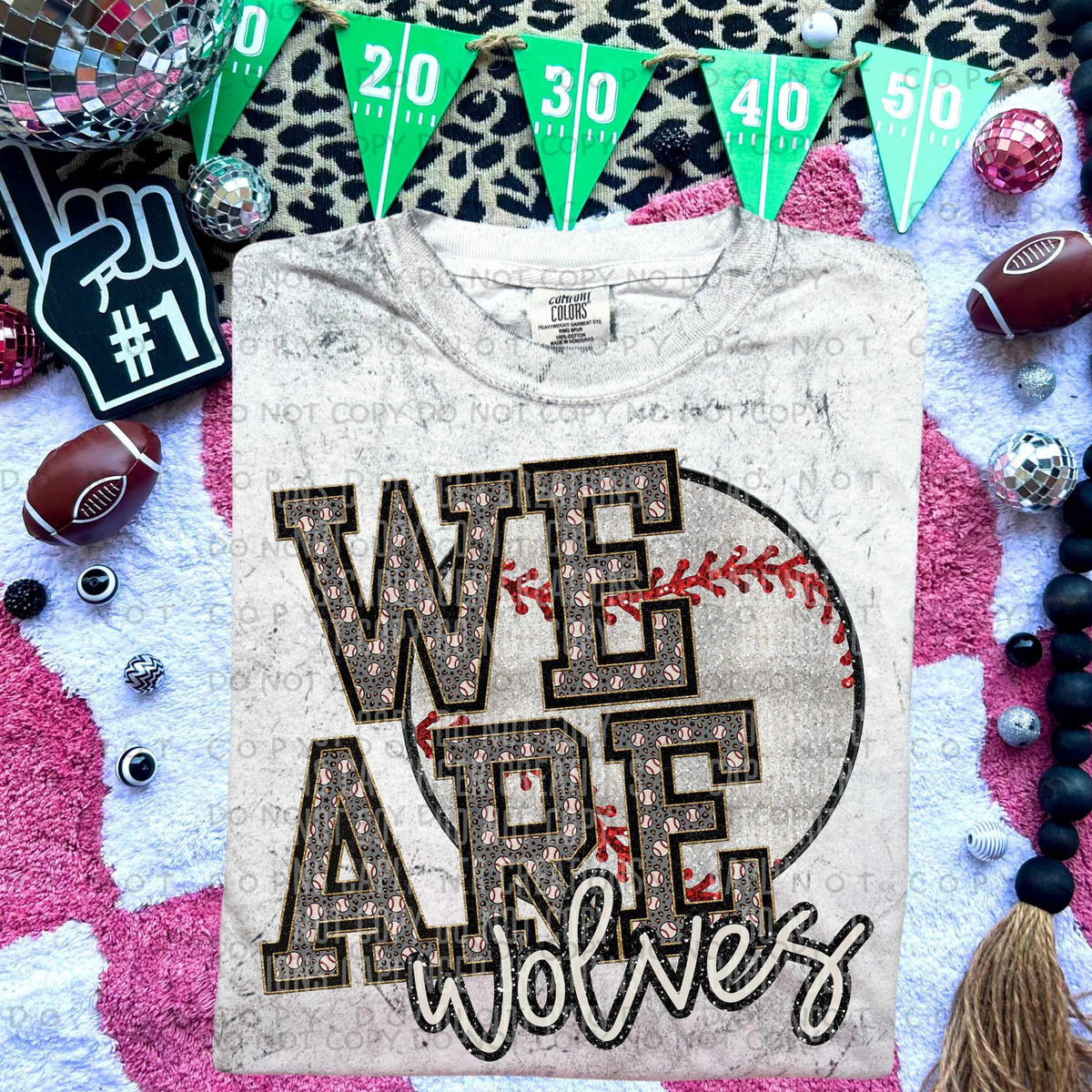 We Are Wolves 78494 DTF Transfer