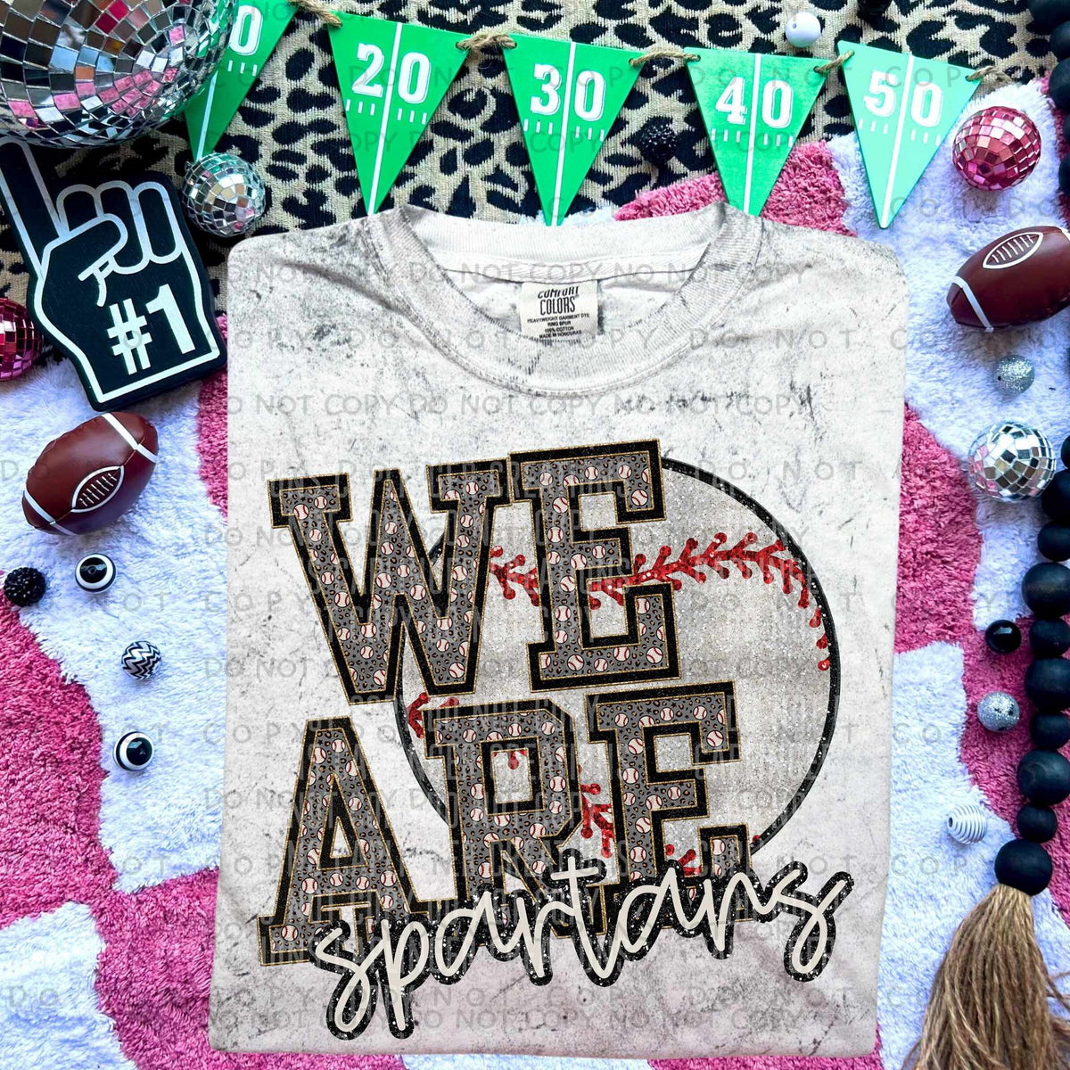 We Are Spartans 78514 DTF Transfer