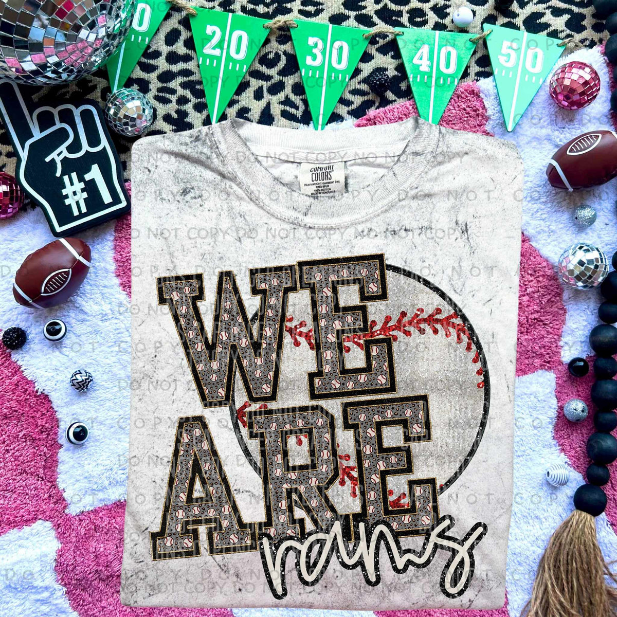 We Are Rams 78518 DTF Transfer