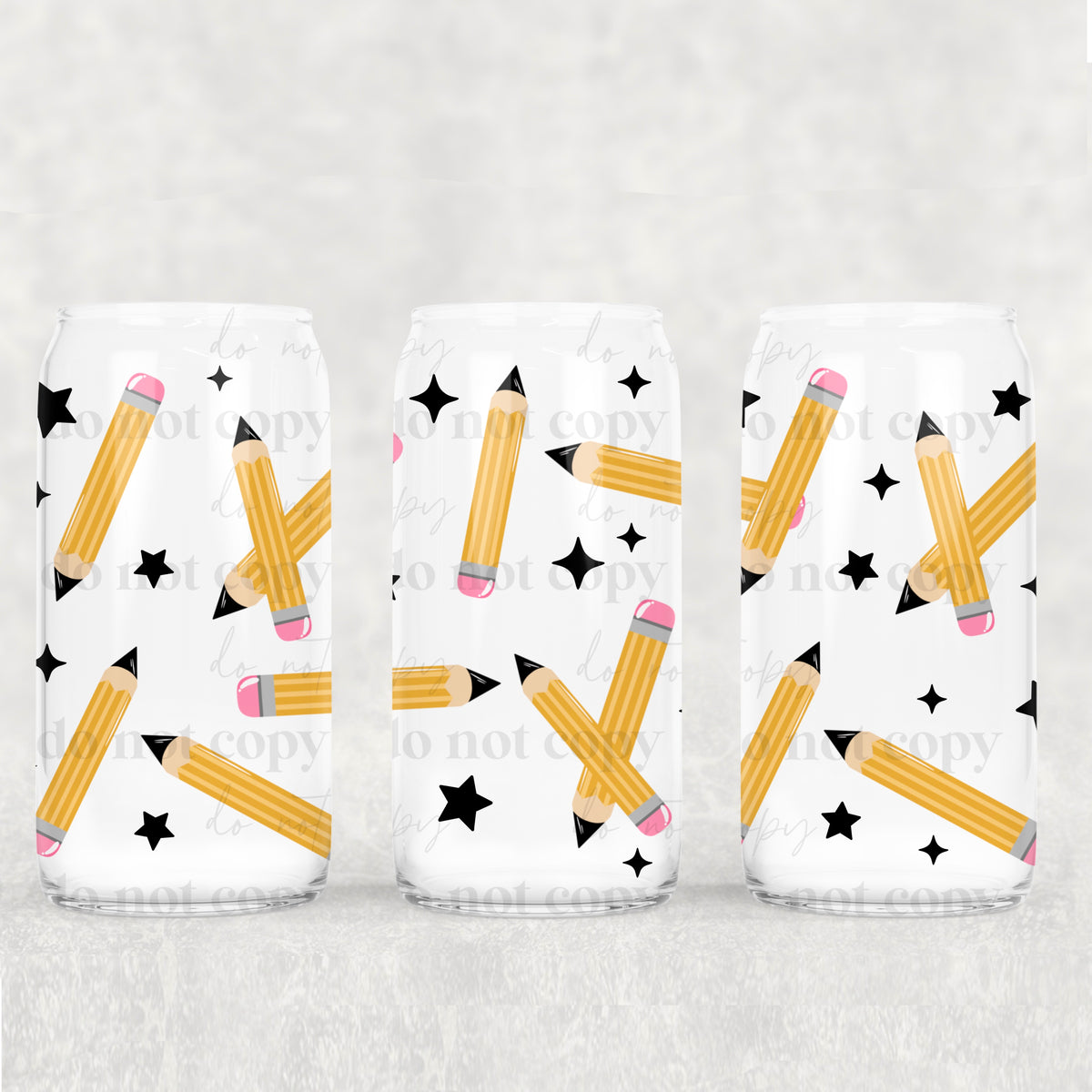 2372 pencils (CSC) UV DTF WRAP
