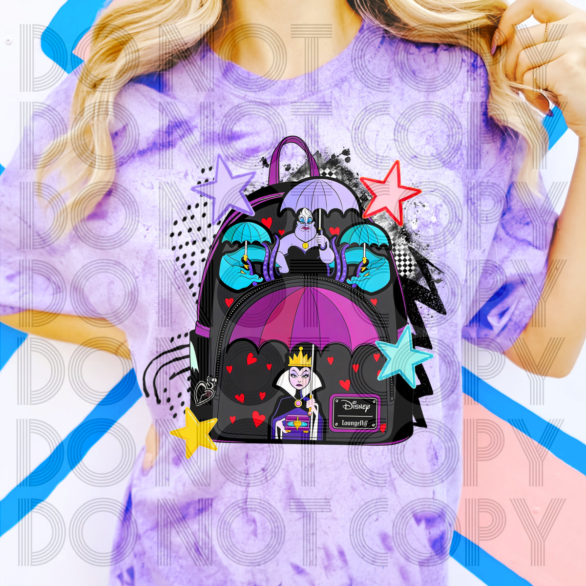 Evil queen backpack (Renewed) DTF Transfer