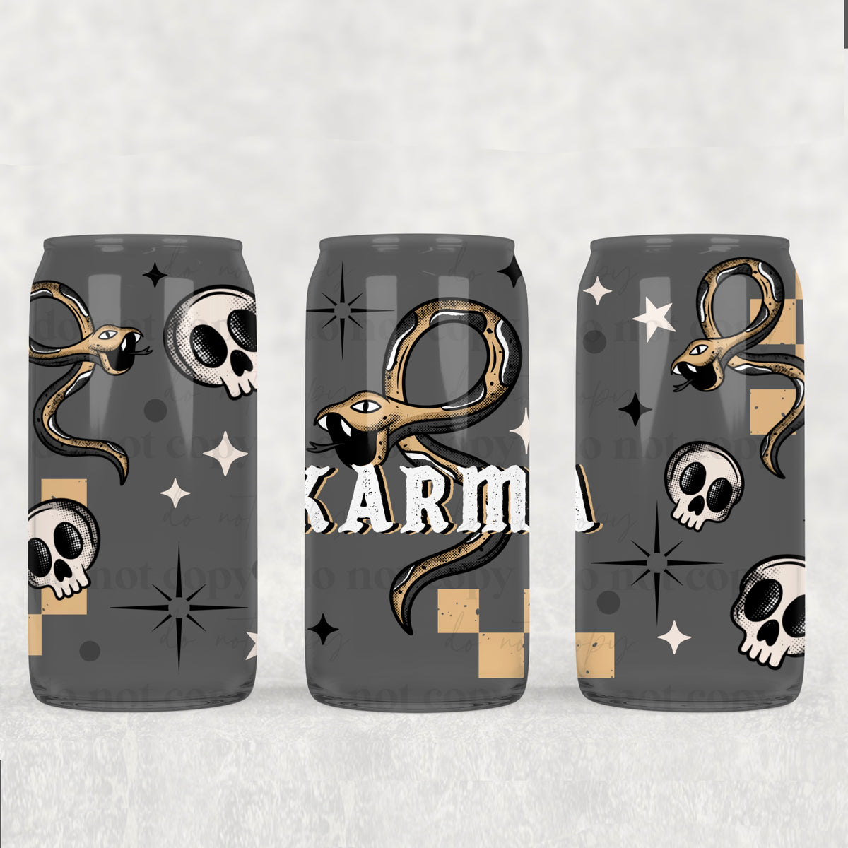 2378 karma snake (CSC) UV DTF WRAP