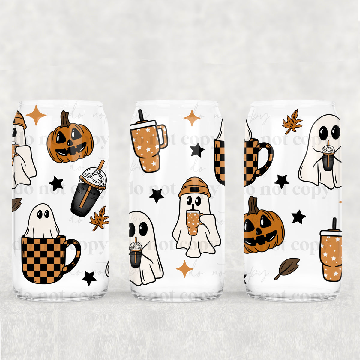 2379 fall ghosts (CSC) UV DTF WRAP