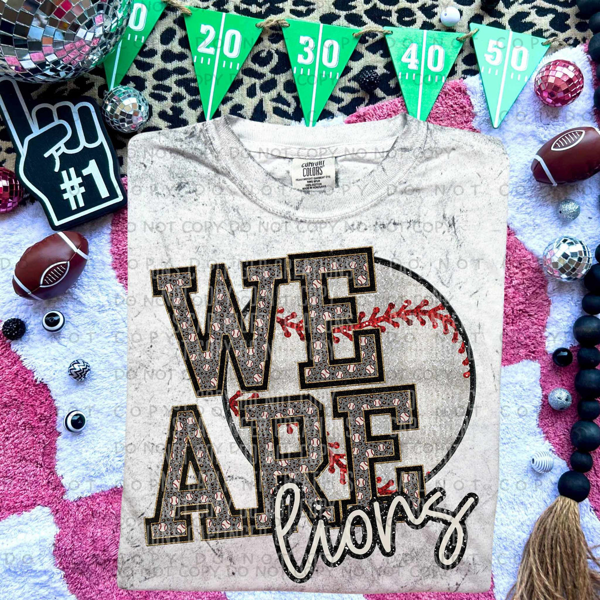 We Are Lions 78529 DTF Transfer