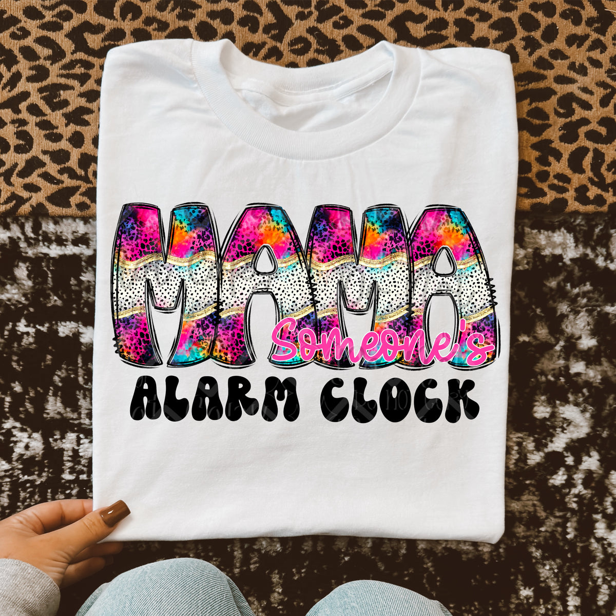 Mama Someone's Alarm Clock (Virgo) DTF transfer
