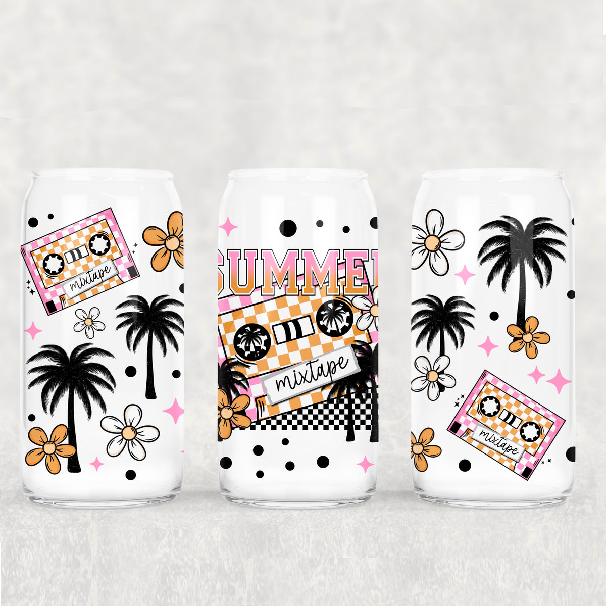 2423 summer mix tape (CSC) UV DTF WRAP