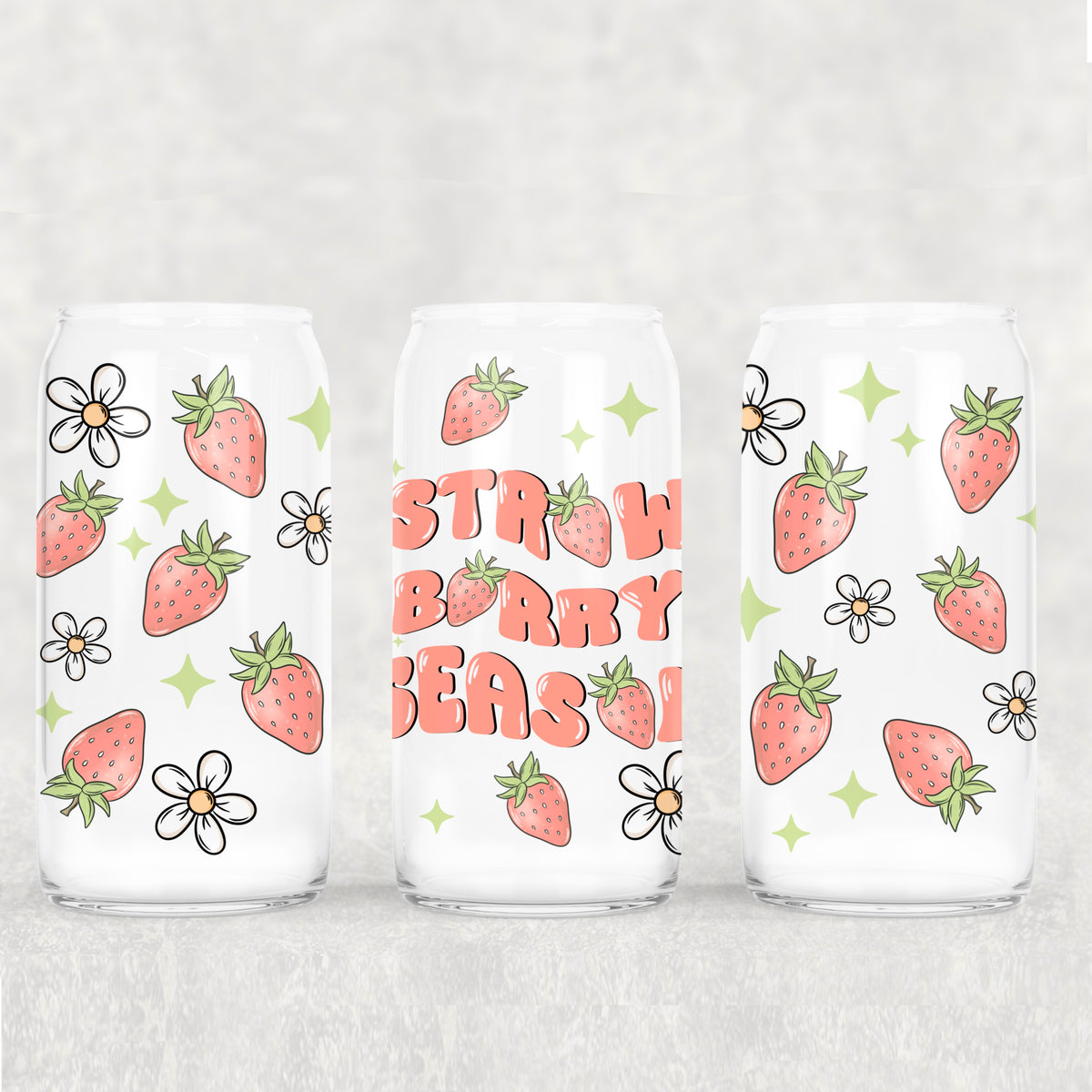 2425 strawberry season (CSC) UV DTF WRAP