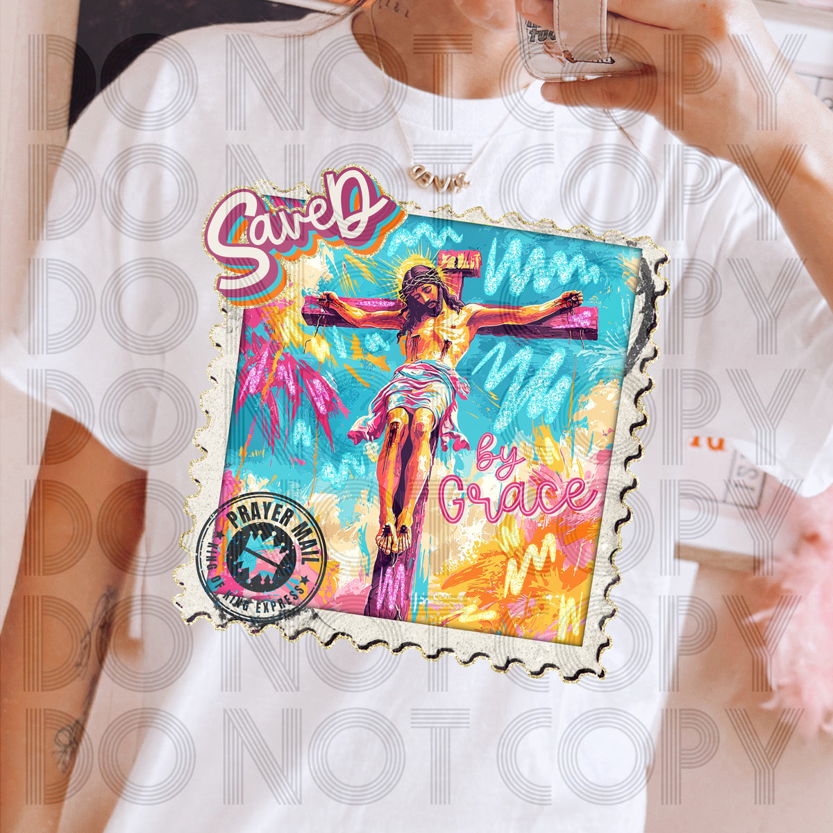 Saved by Grace (RENEWED) DTF transfer