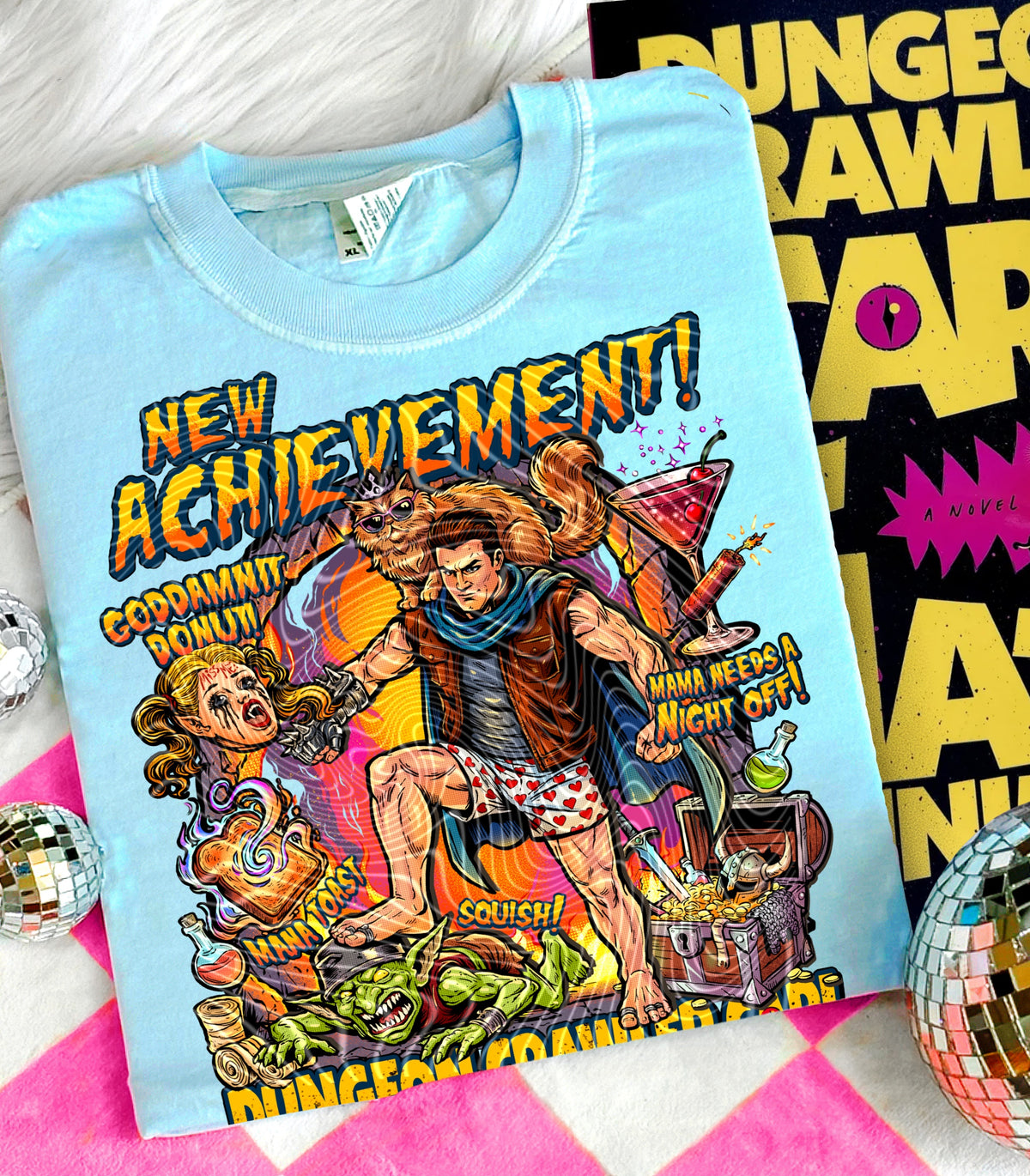 Achievement (FRONT ONLY) (Gravitee) DTF Transfer
