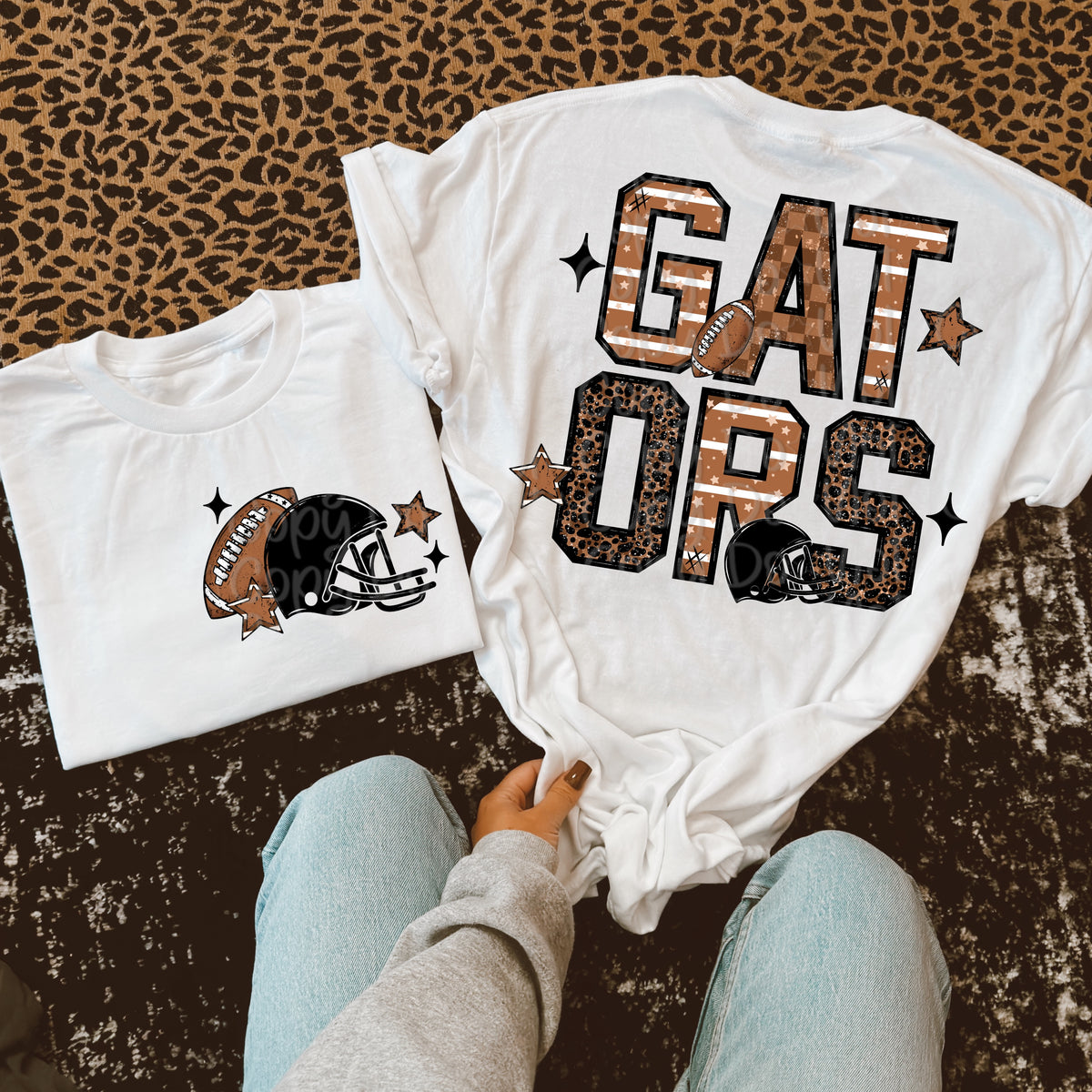 Gators Football Mascot BACK (Virgo) 109638 DTF transfer