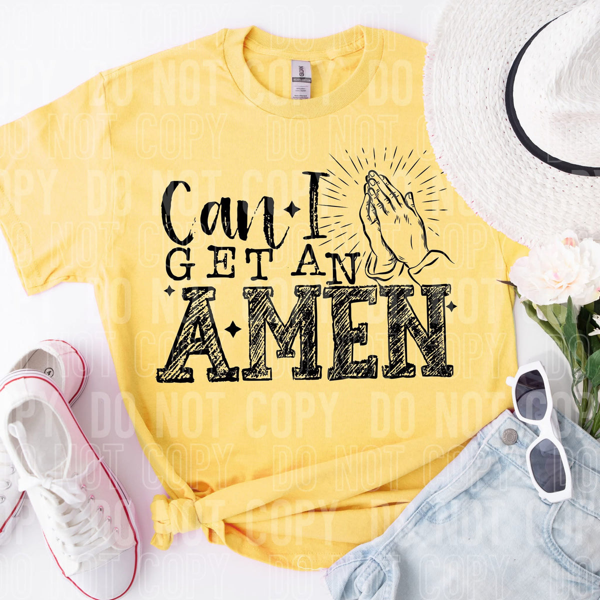 Can I Get An Amen (SBB) 78584 DTF Transfer