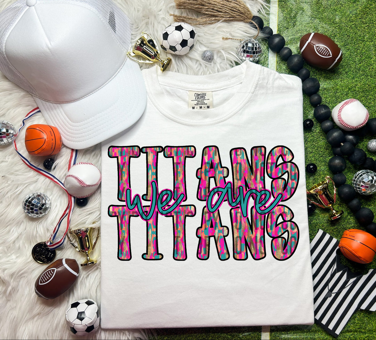 We Are Titans Brushstroke (CITY) 69727 DTF transfer