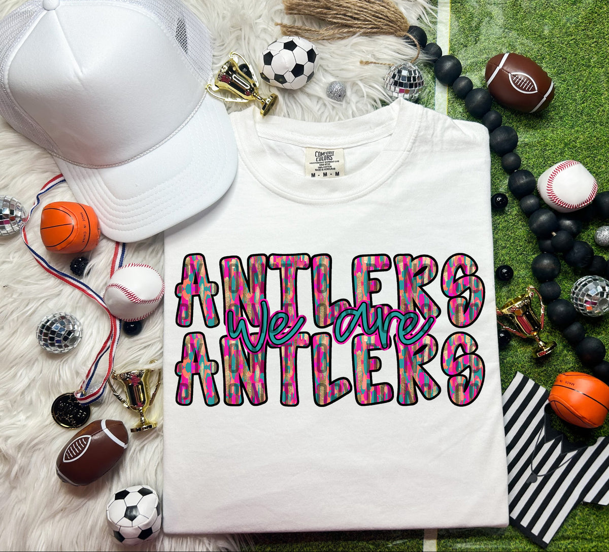 We Are Antlers Brushstroke (CITY) 69728 DTF transfer