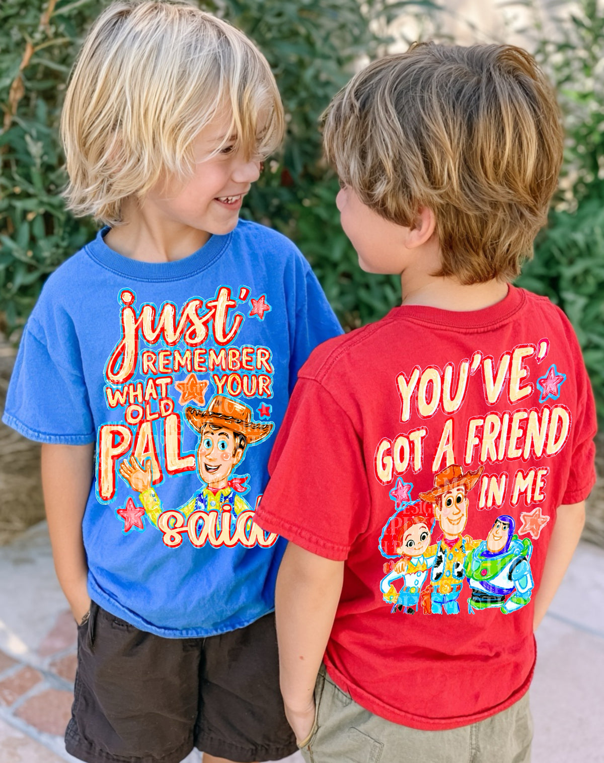 Remember what your old pal said BOY (FRONT ONLY) (SSD) DTF Transfer