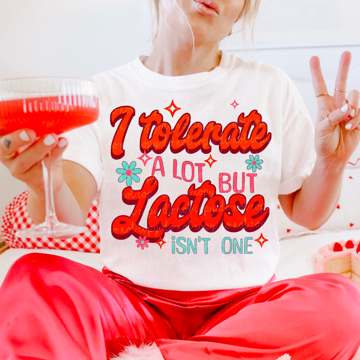 I tolerate a lot but lactose isn't one (MMD) DTF transfer