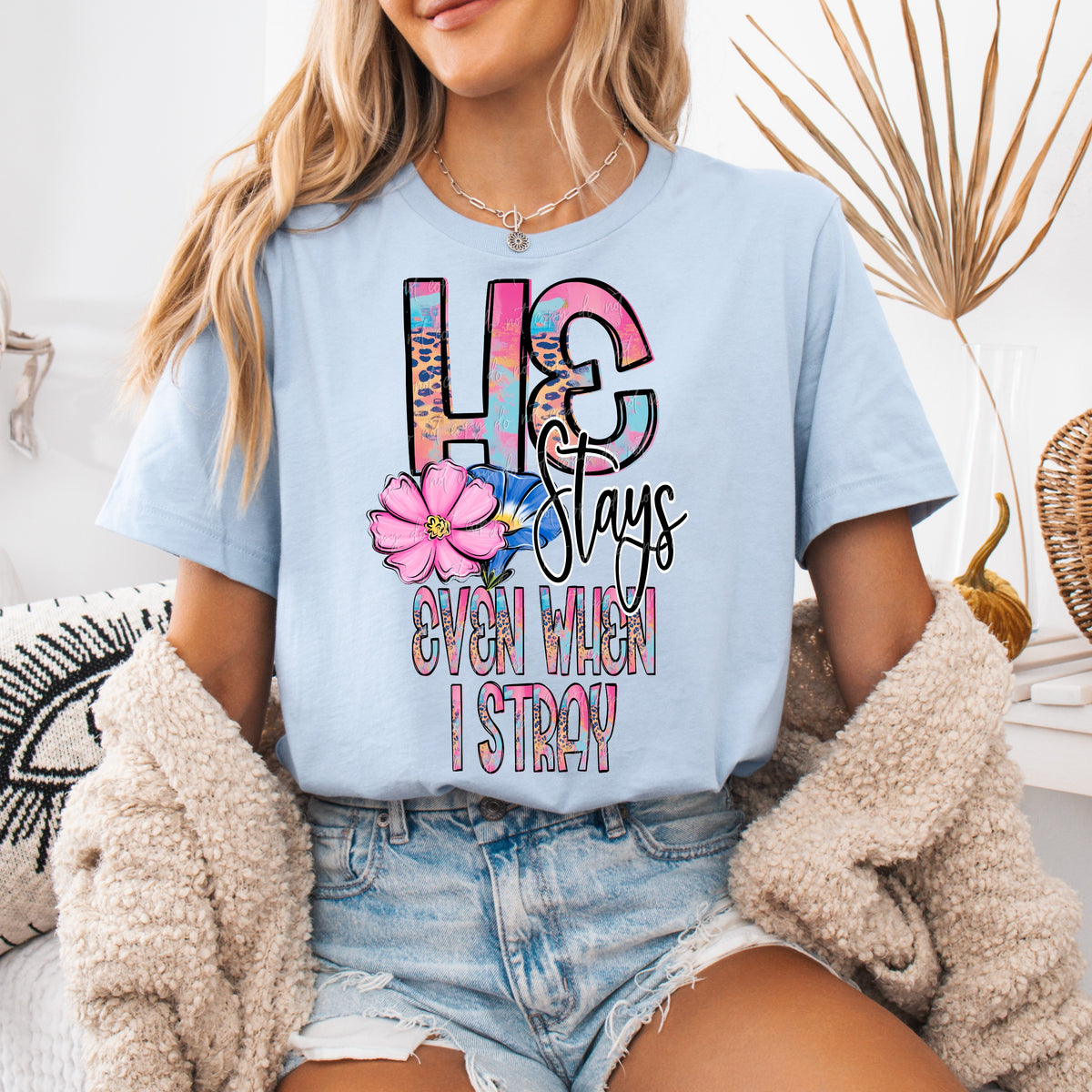 He stays even when I stray 2 (VIRGO) DTF transfer