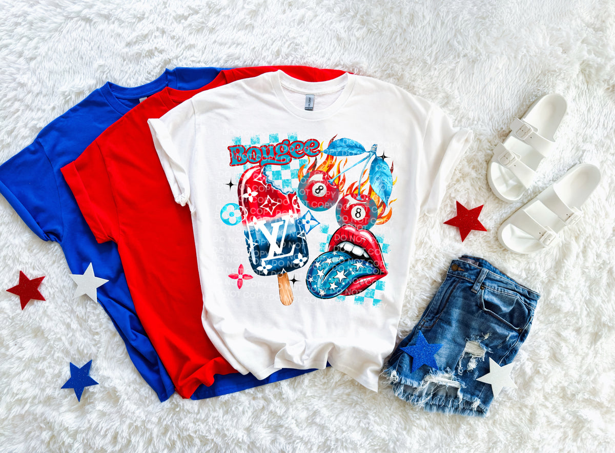 Bougee Patriotic (SCG) 102092 DTF transfer