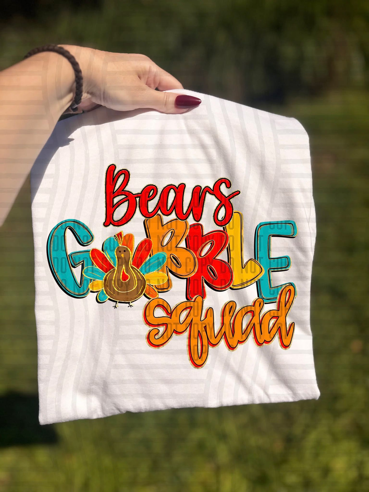 Bears Gobble Squad (Caplinger) DTF Transfers