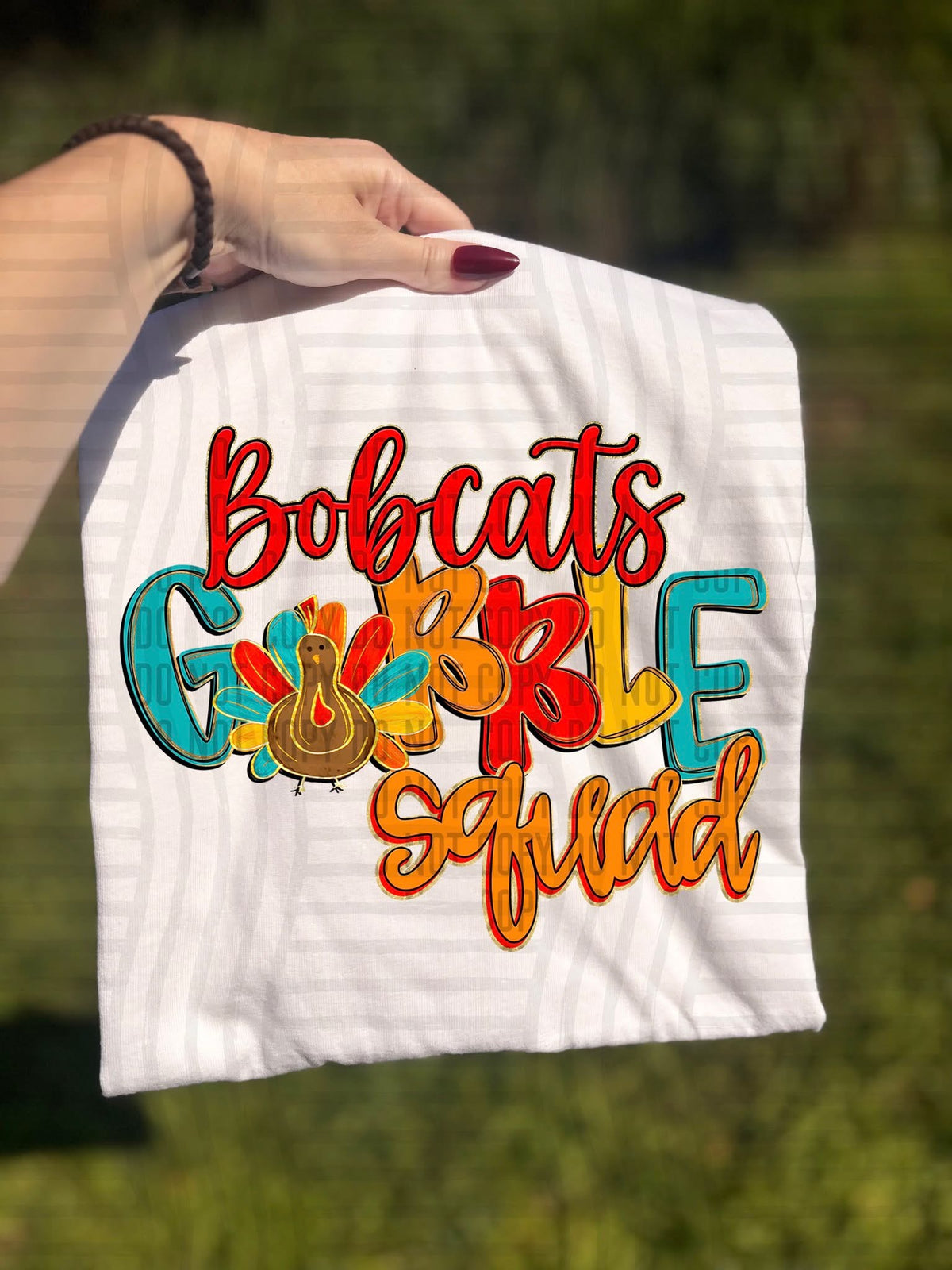 Bobcats Gobble Squad (Caplinger) DTF Transfers