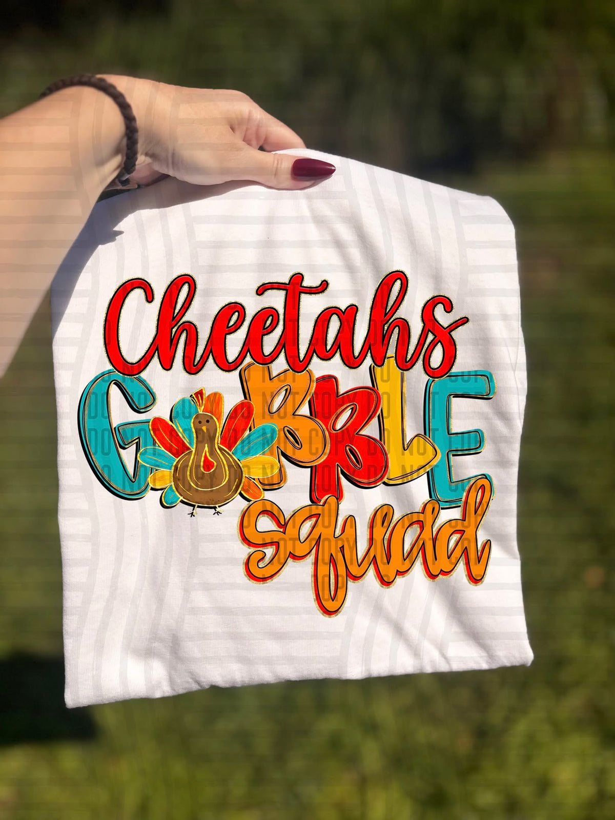 Cheetahs Gobble Squad (Caplinger) DTF Transfers