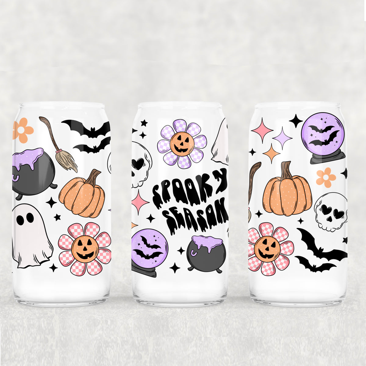 2773 spooky season drip letters (CSC) UV DTF WRAP