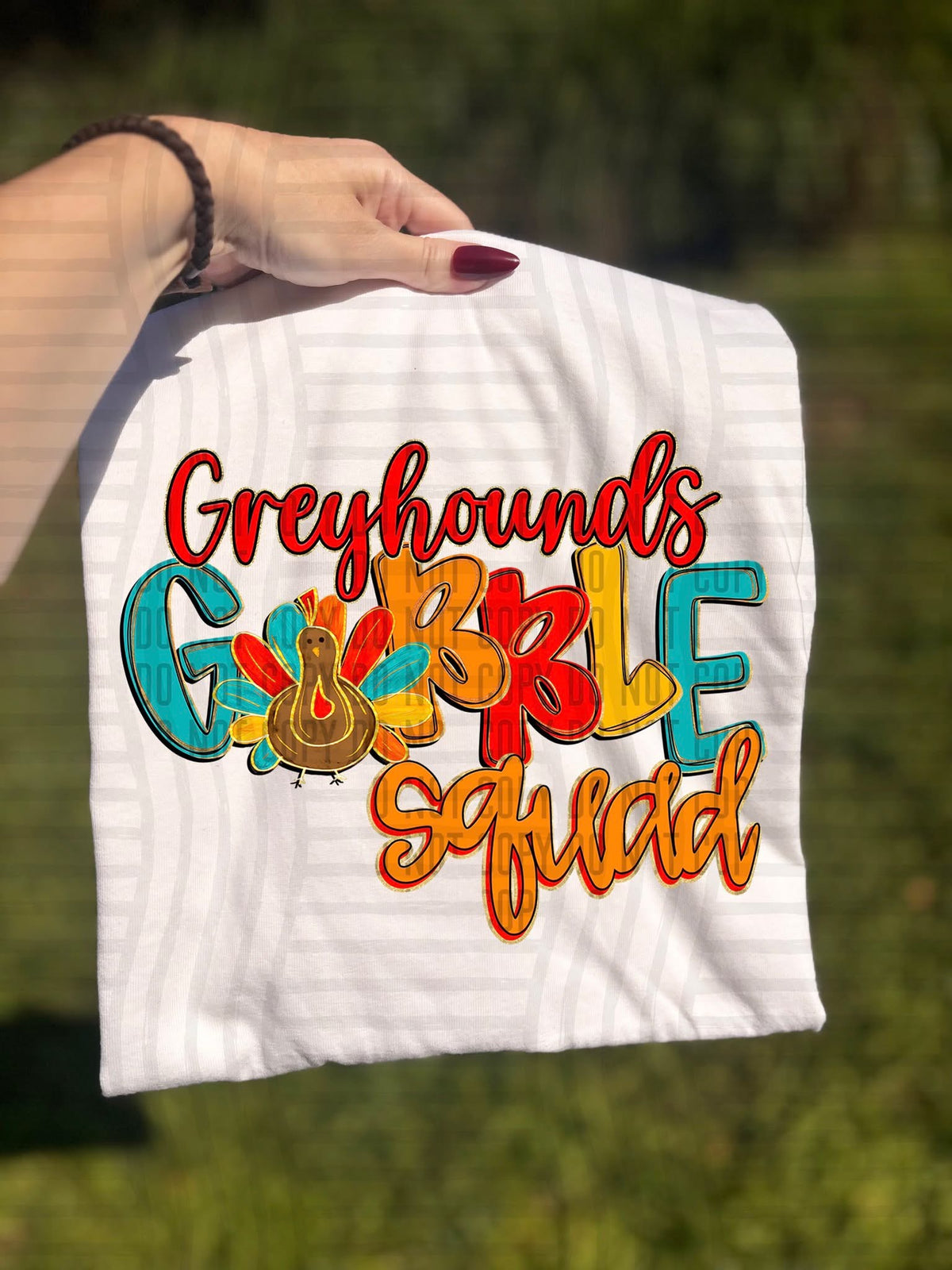 Greyhounds Gobble Squad (Caplinger) DTF Transfers