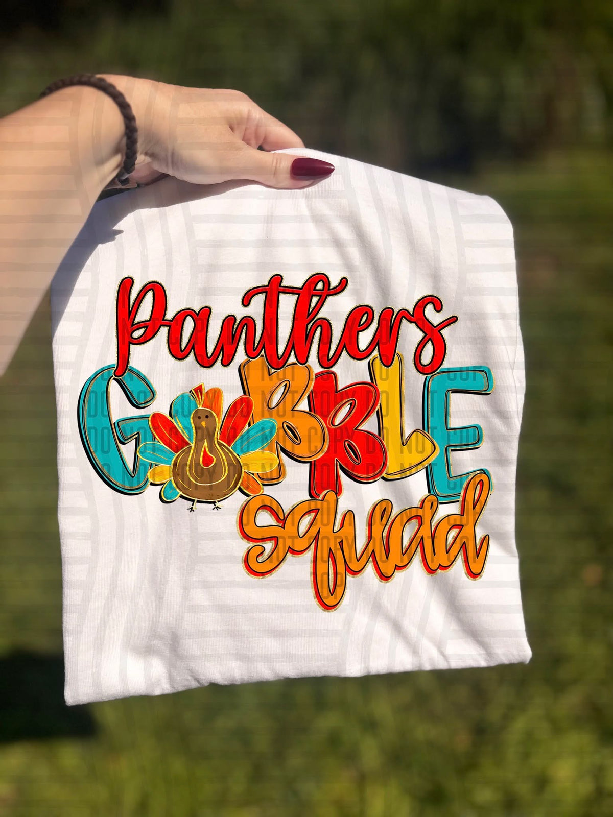 Panthers Gobble Squad (Caplinger) DTF Transfers
