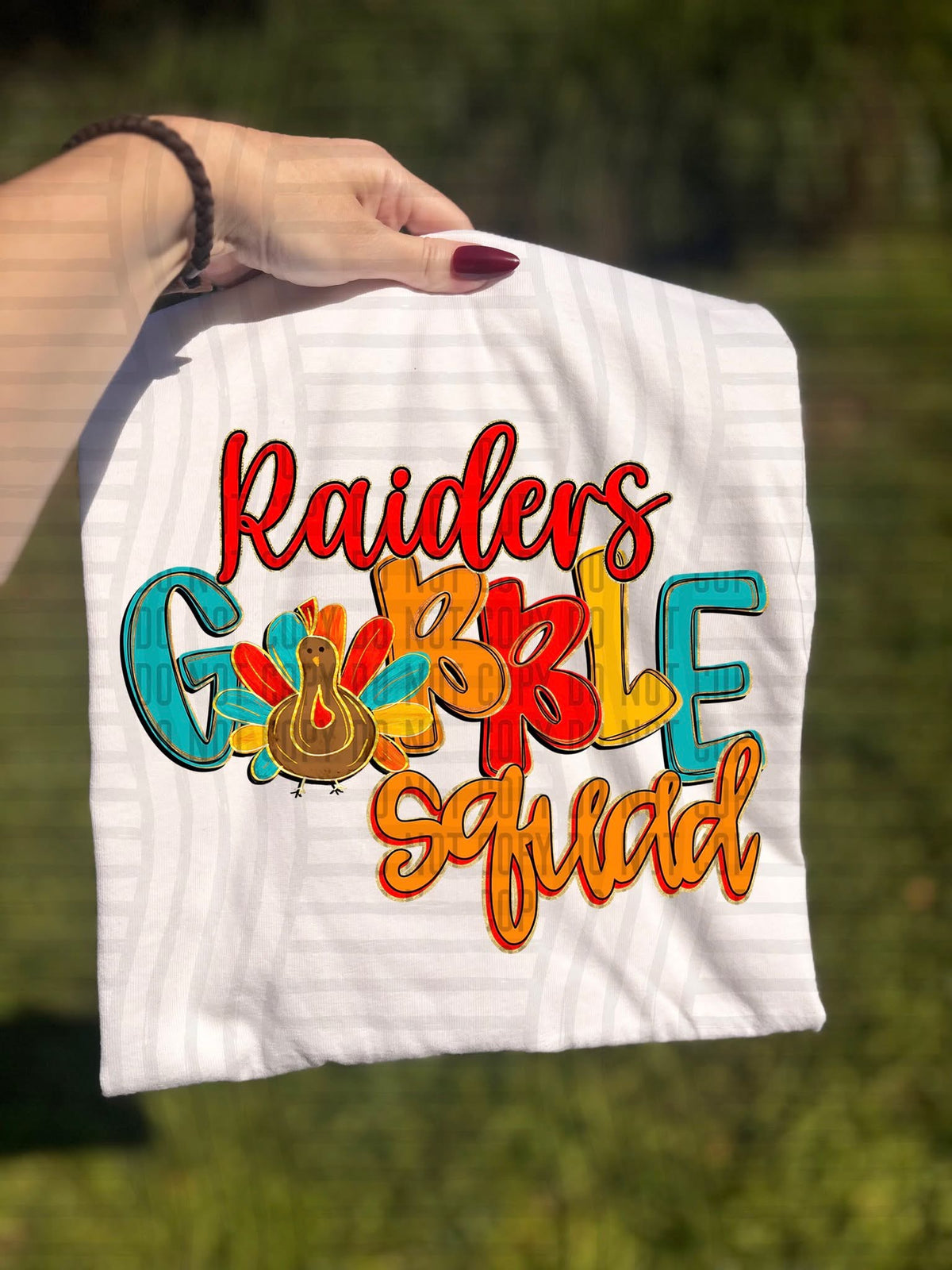 Raiders Gobble Squad (Caplinger) DTF Transfers