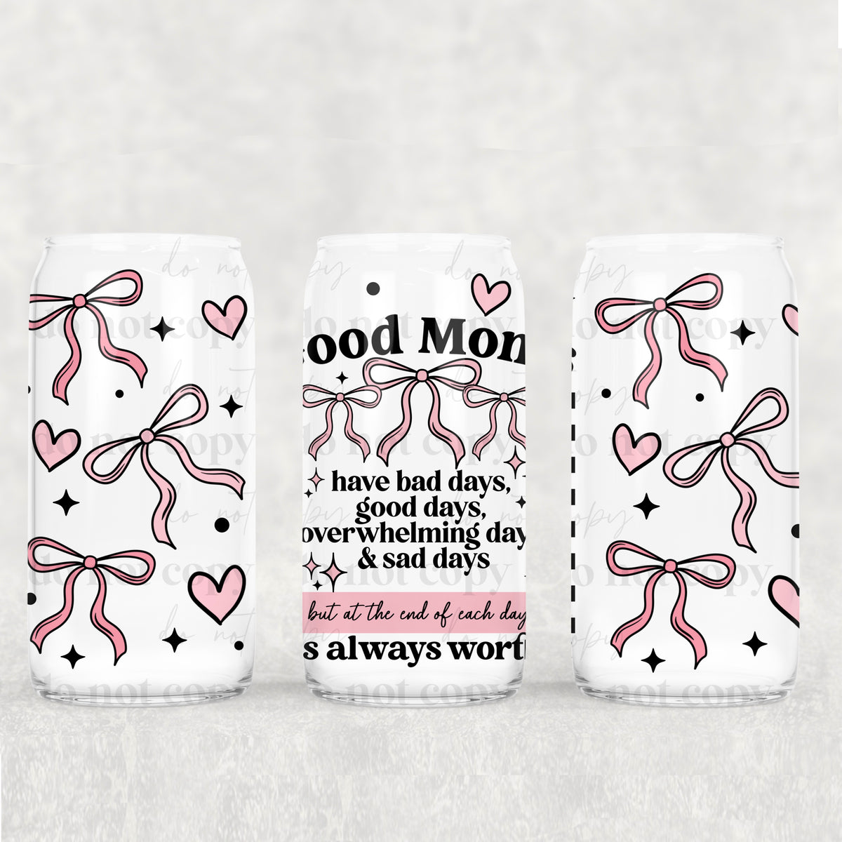 2714 good mom (CSC) UV DTF WRAP