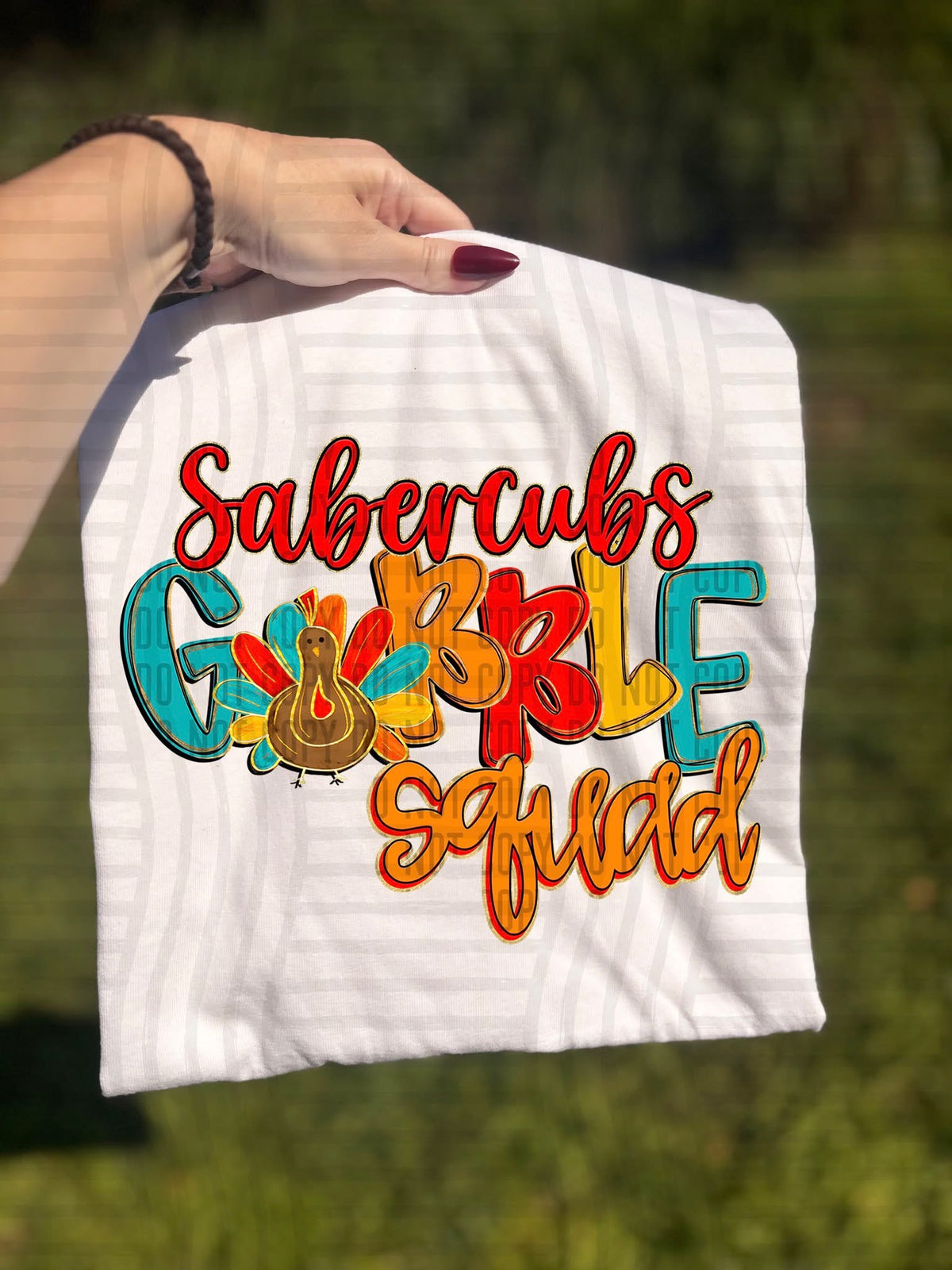 Sabercubs Gobble Squad (Caplinger) DTF Transfers