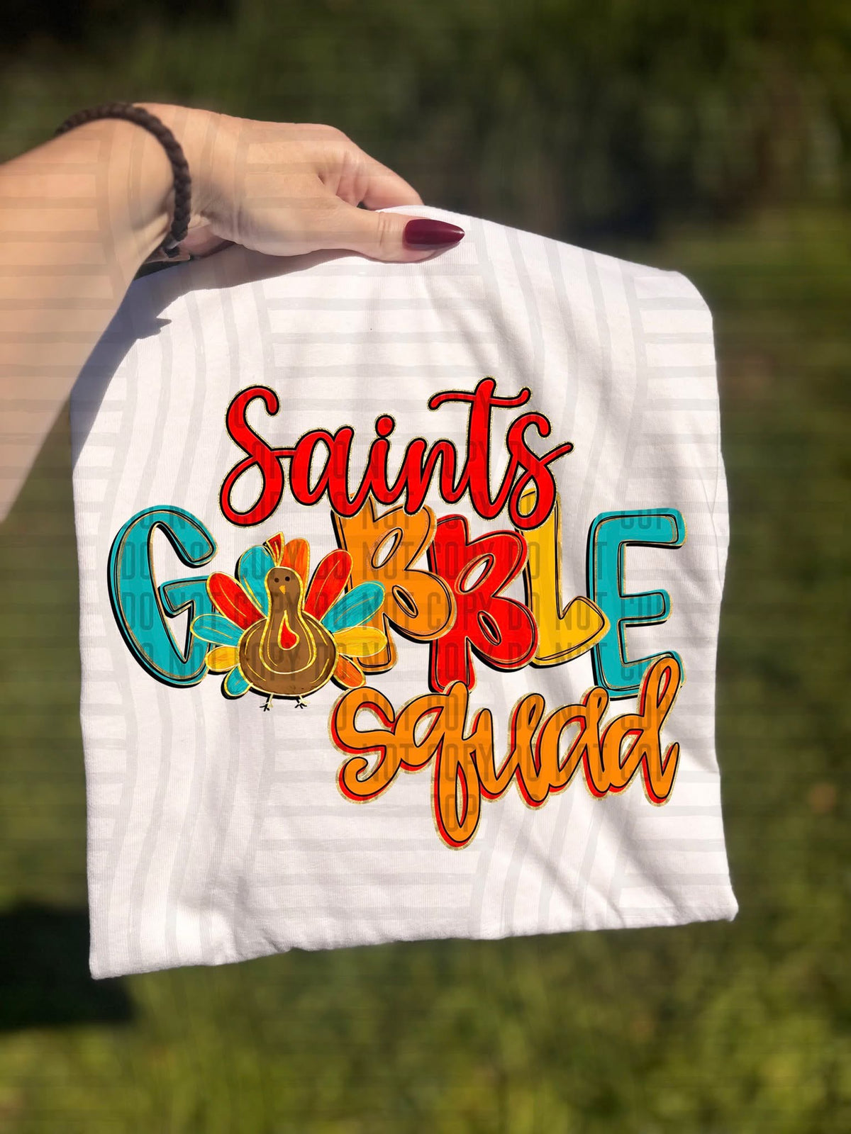 Saints Gobble Squad (Caplinger) DTF Transfers