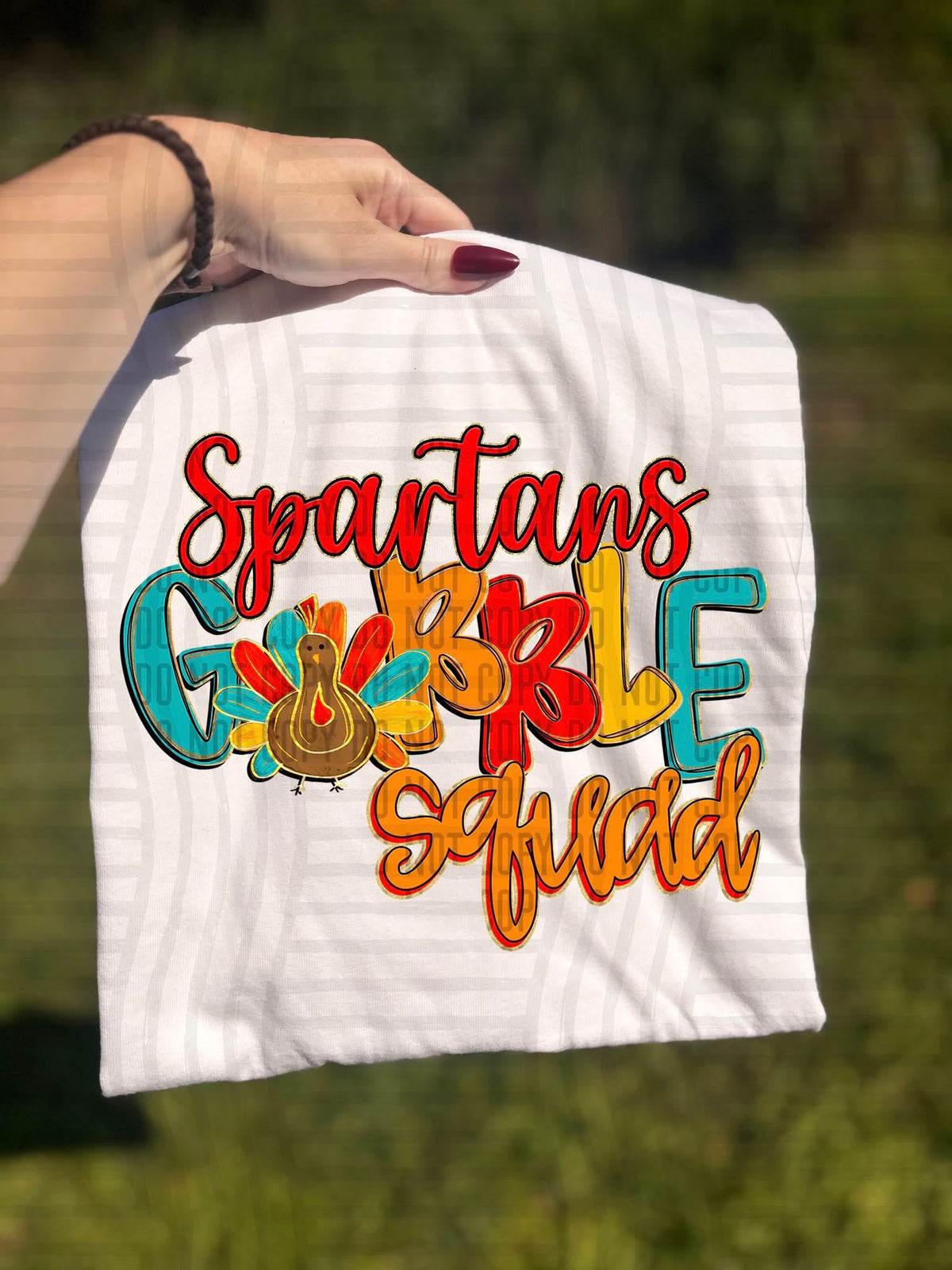 Spartans Gobble Squad (Caplinger) DTF Transfers