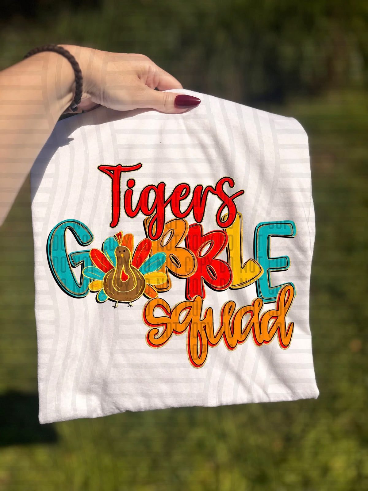 Tigers Gobble Squad (Caplinger) DTF Transfers