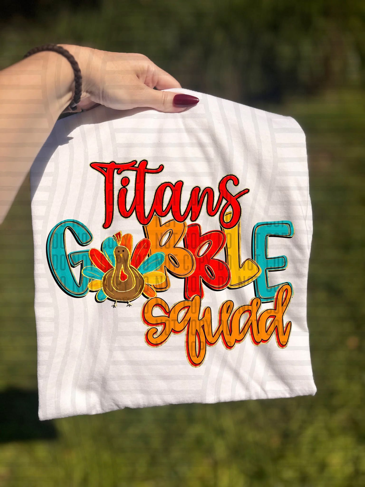 Titans Gobble Squad (Caplinger) DTF Transfers