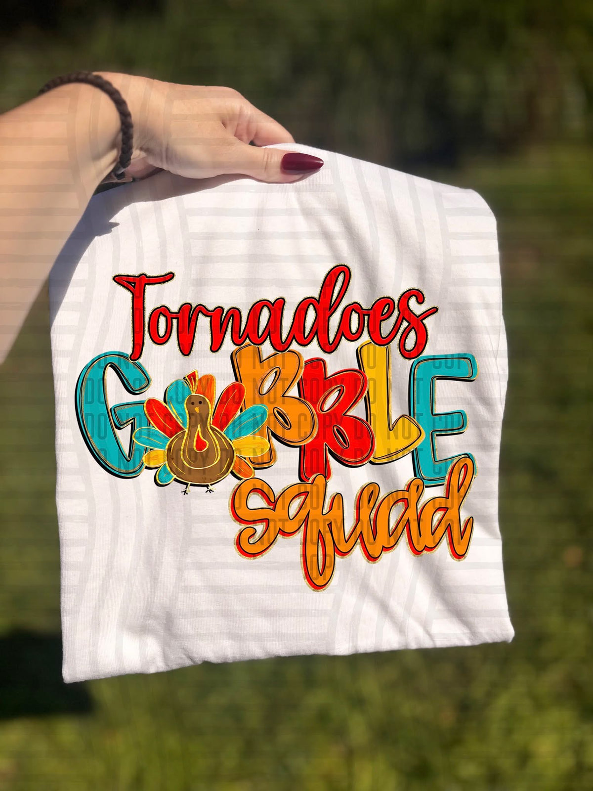 Tornadoes Gobble Squad (Caplinger) DTF Transfers