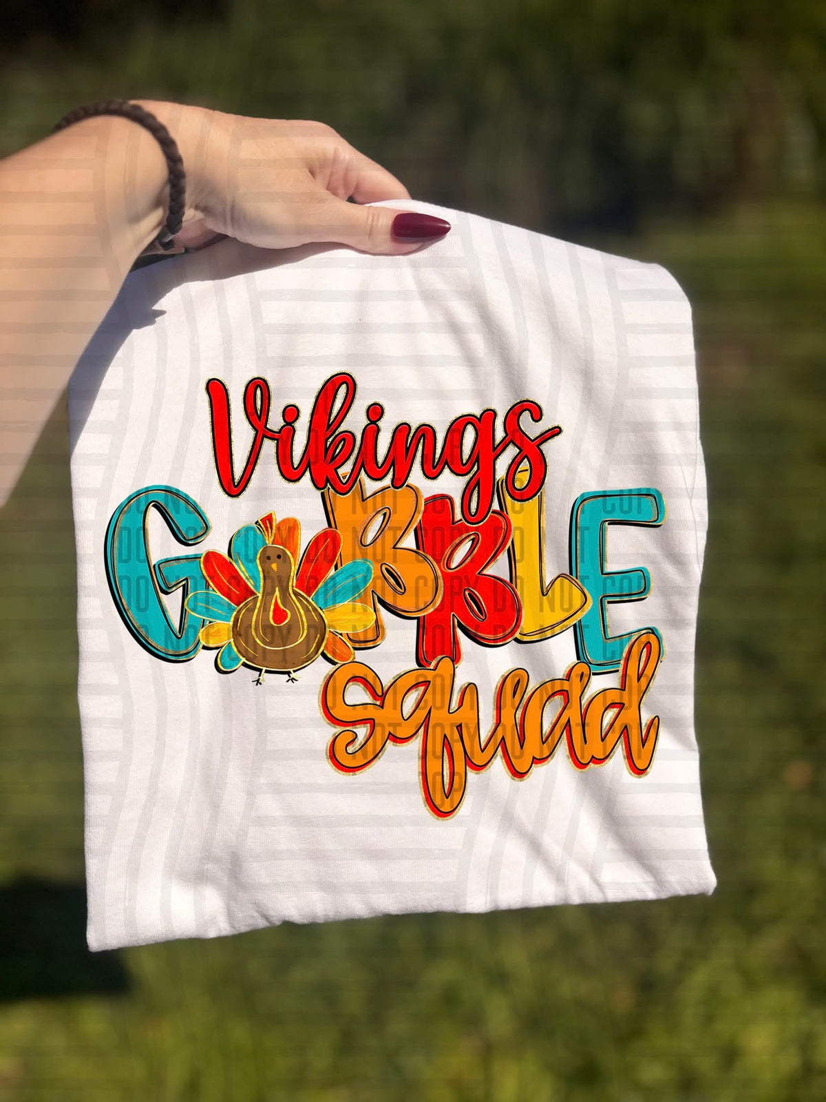 Vikings Gobble Squad (Caplinger) DTF Transfers