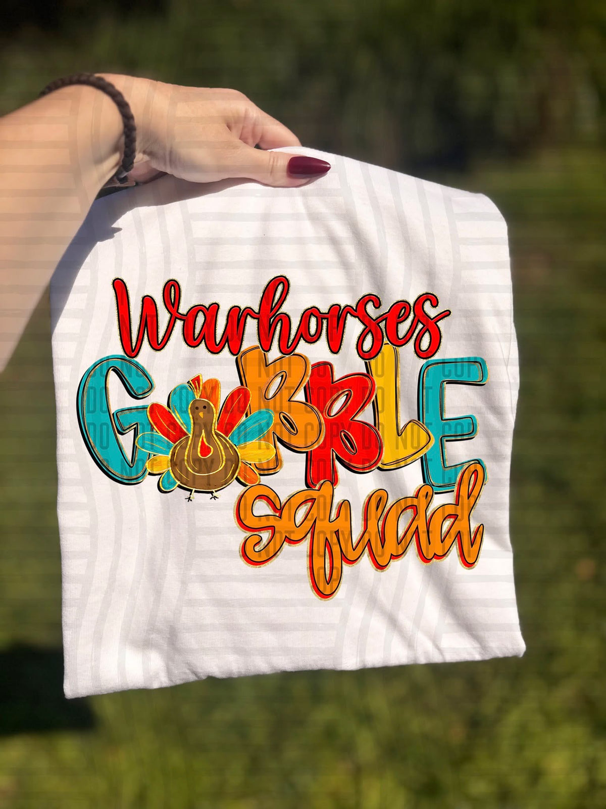 Warhorses Gobble Squad (Caplinger) DTF Transfers