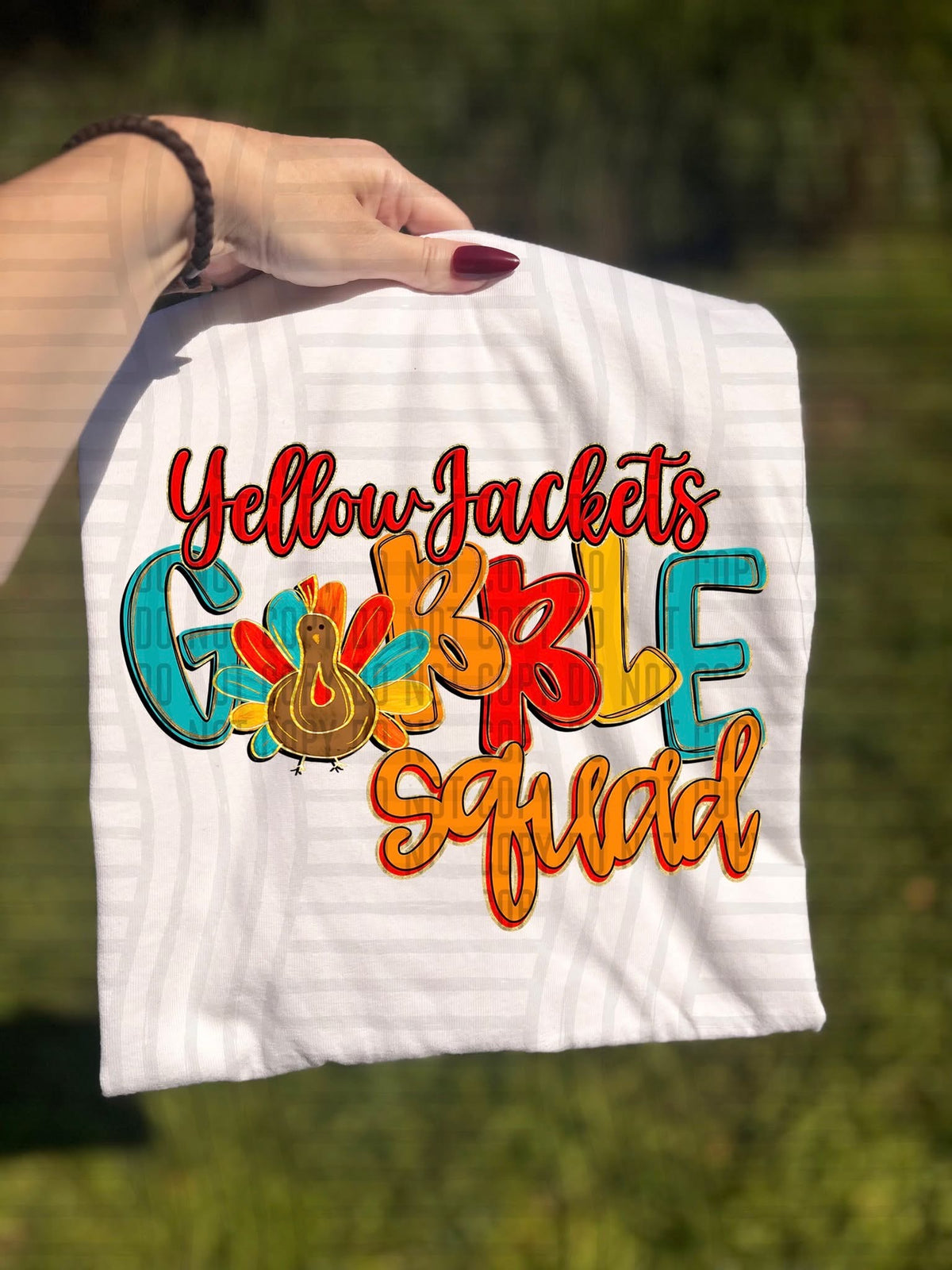 Yellow Jackets Gobble Squad (Caplinger) DTF Transfers