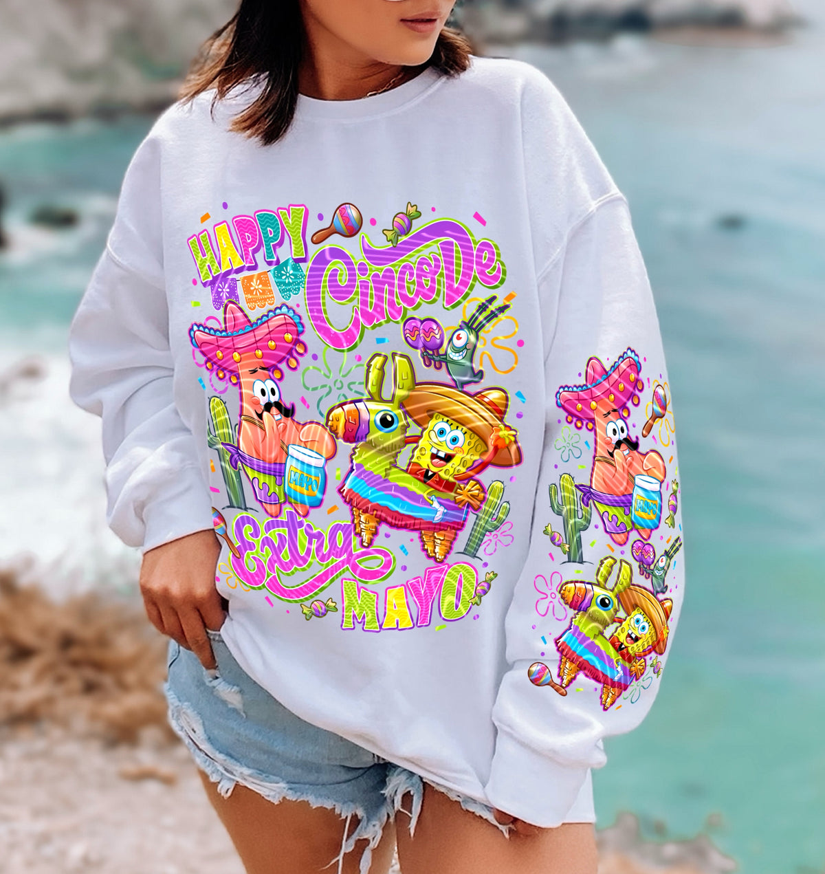 Spong cinco de mayo (SLEEVE ONLY) (Gravitee) DTF Transfer