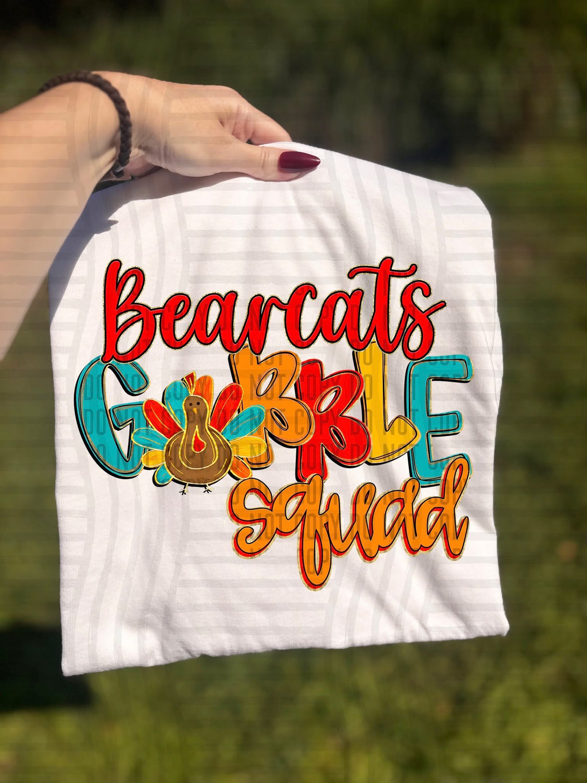 Bearcats Gobble Squad (Caplinger) DTF Transfers