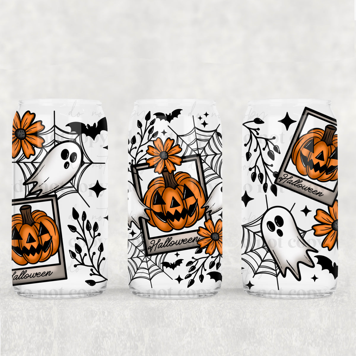 2879 halloween card (CSC) UV DTF WRAP