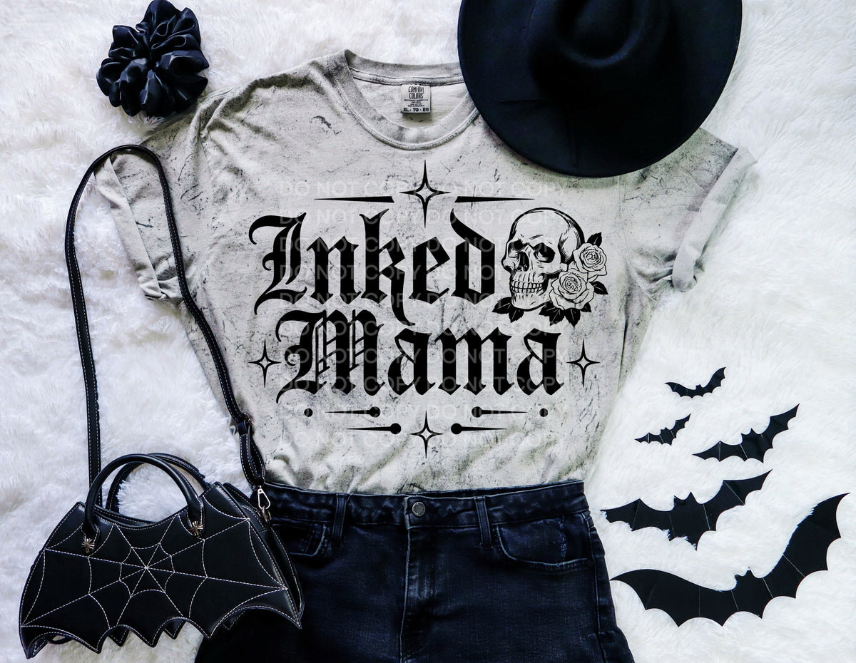 Inked Mama BLACK (SCG) 102128 DTF transfer