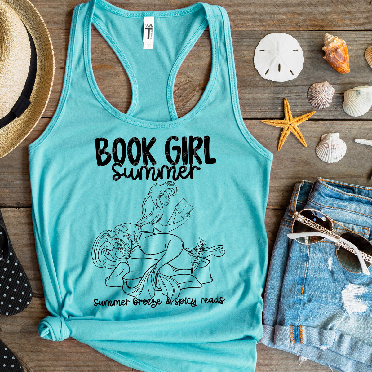 Book Girl Summer (ABD) 102537 DTF transfer