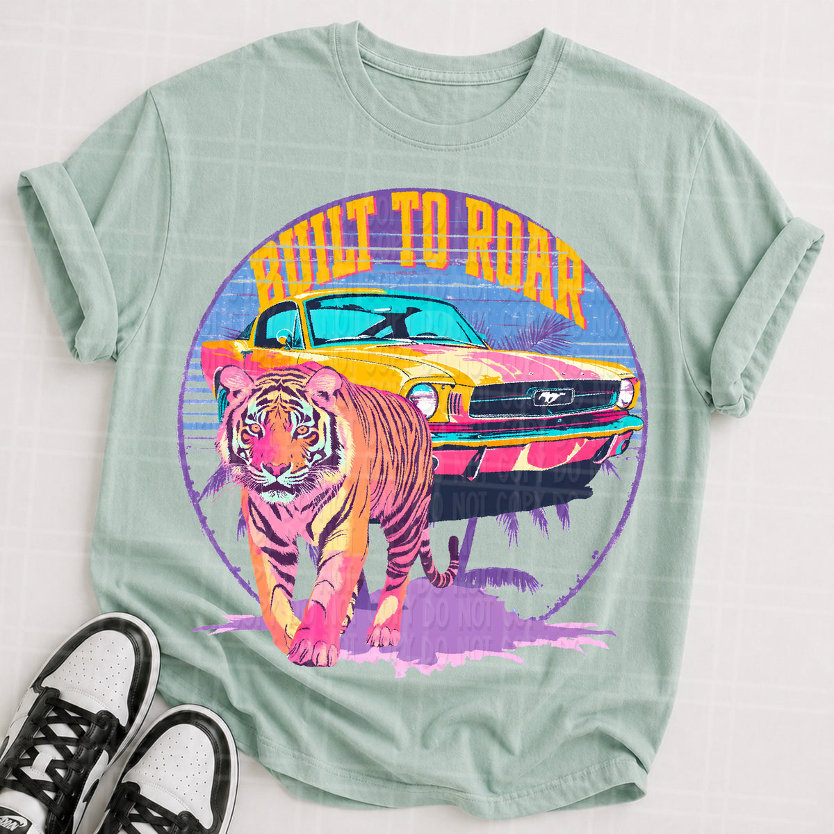Bulit to roar (Virgo) DTF Transfer