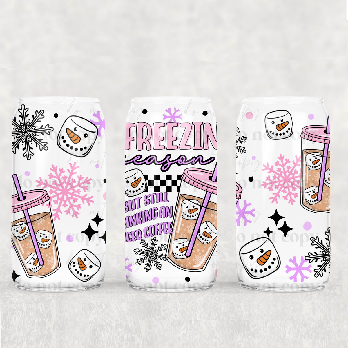 2961 freezing season (CSC) UV DTF WRAP
