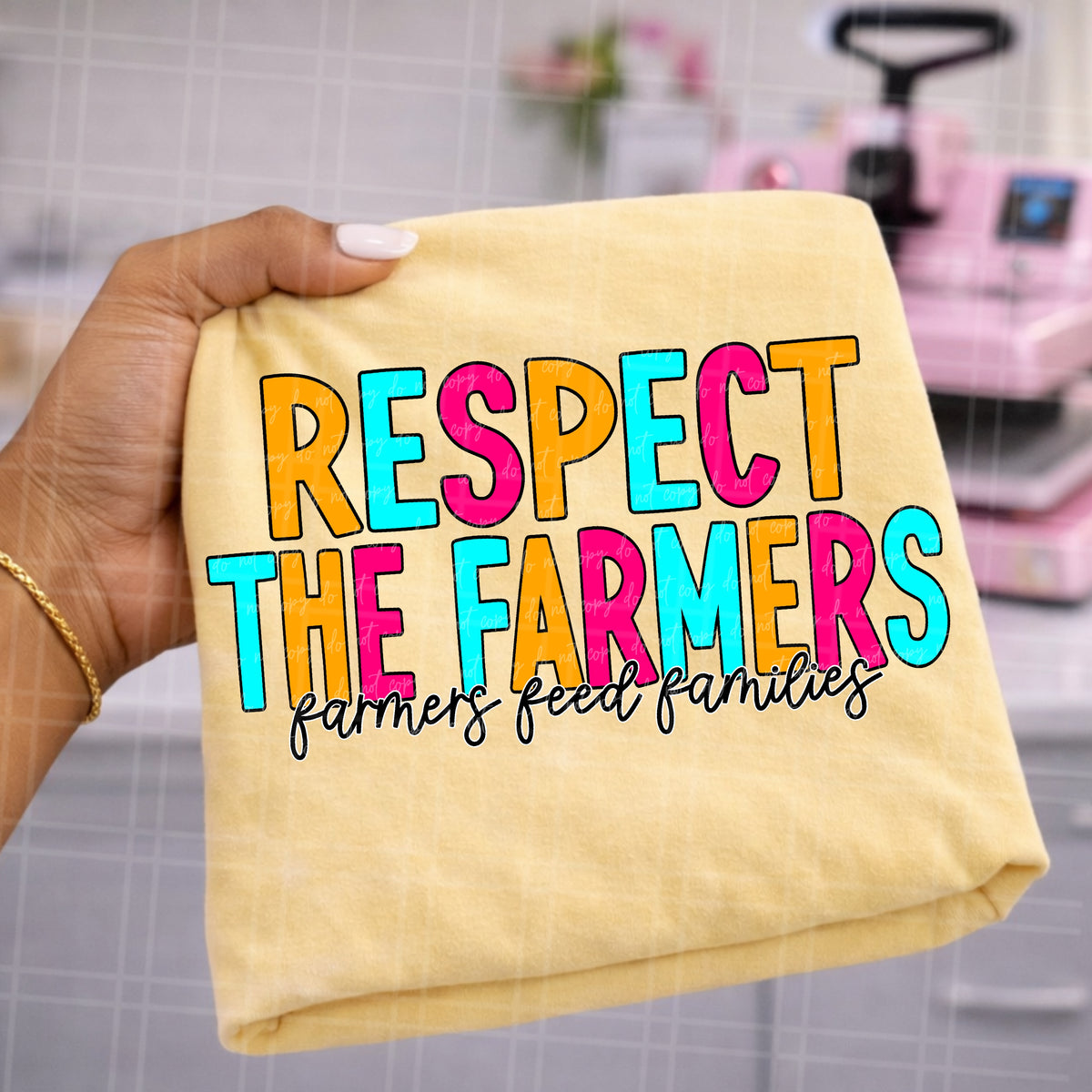 Respect the farmers words (Virgo) DTF Transfer