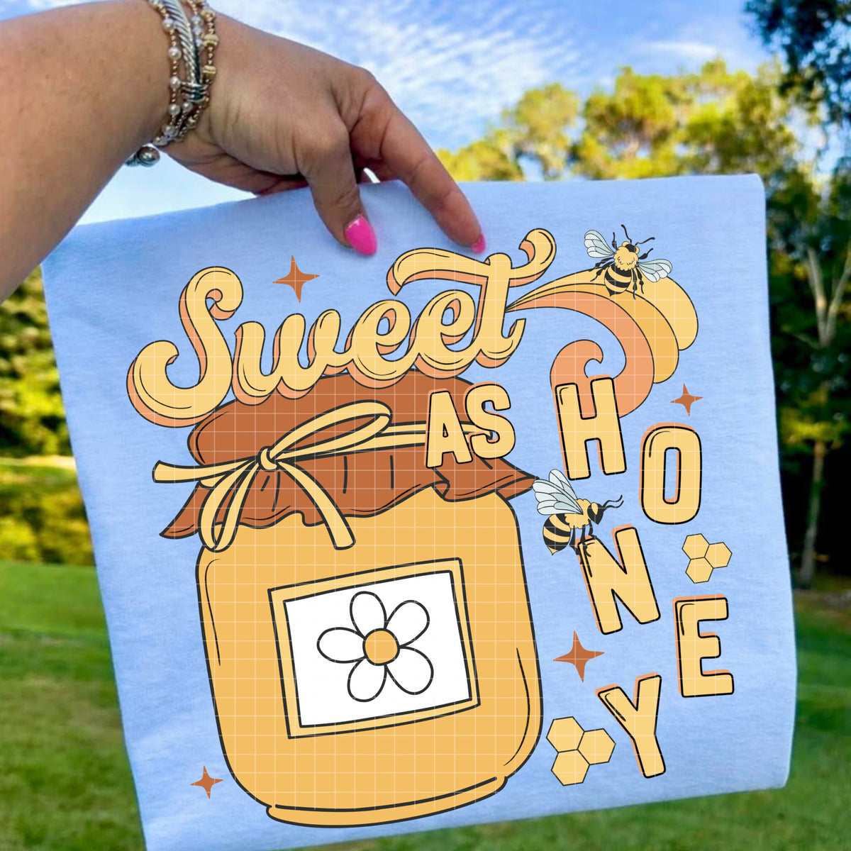 Sweet as honey (DD) DTF